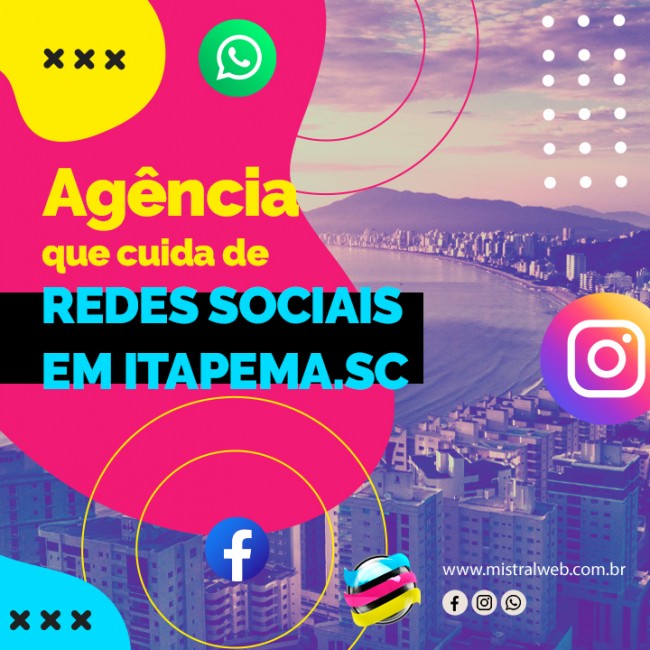 Agência que cuida de Redes Sociais em Itapema/SC