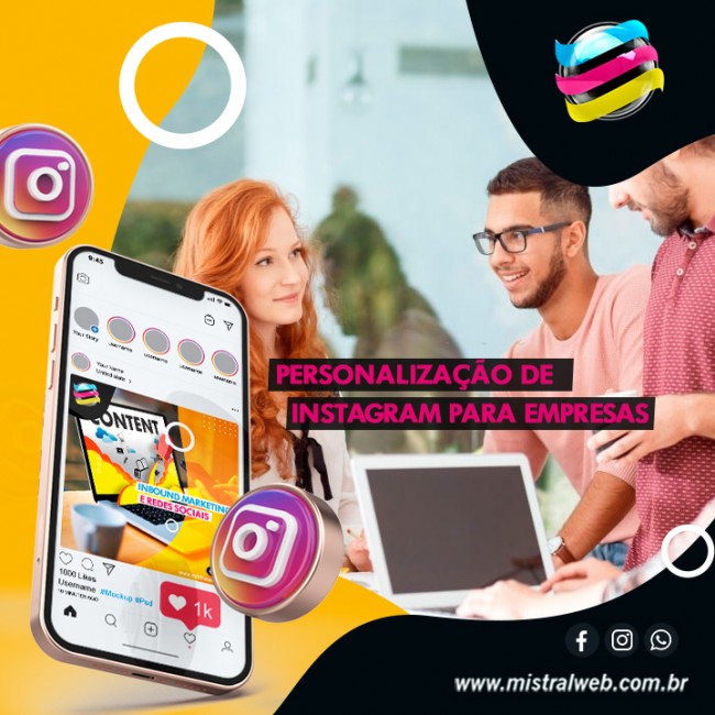 Personalização de Instagram para Empresas