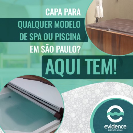 Capa para qualquer modelo de spa ou piscina em São Paulo? Aqui tem!