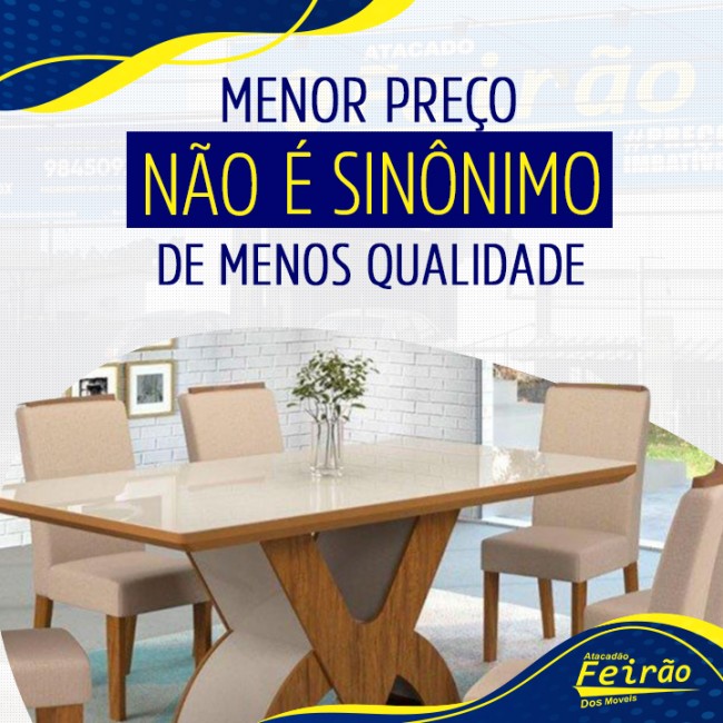 Menor preço não é sinônimo de menos qualidade