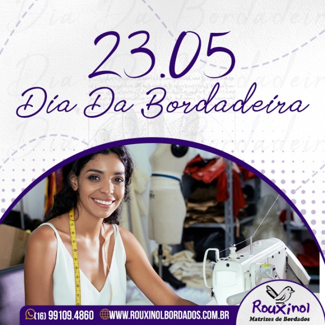 23/05 - Dia Da Bordadeira