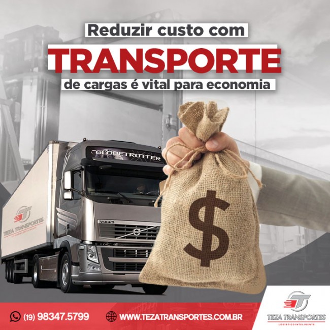 Reduzir custo com transporte de cargas é vital para economia