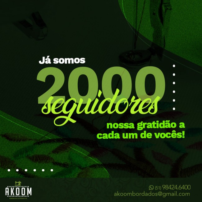 Agradecer os 2k