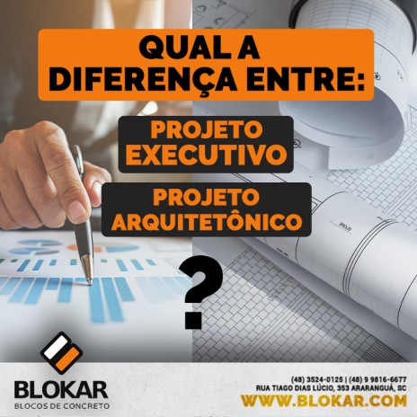 Qual a diferença entre projeto arquitetônico e projeto executivo?