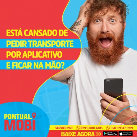 Está cansado de pedir transporte por aplicativo e ficar na mão?