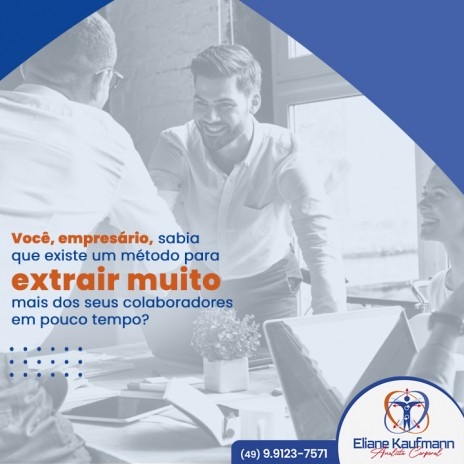 Você, empresário, sabia que existe um método para extrair muito mais dos seus colaboradores em pouco tempo