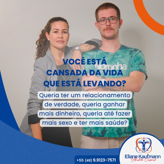 Você está cansada da vida que está levando? Queria ter um relacionamento de verdade, queria ganhar mais dinheiro, queria até fazer mais sexo e ter mais saúde ?