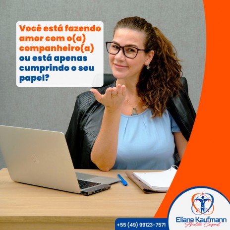 Você está fazendo amor com o (a) companheiro (a) ou está apenas cumprindo o seu papel?