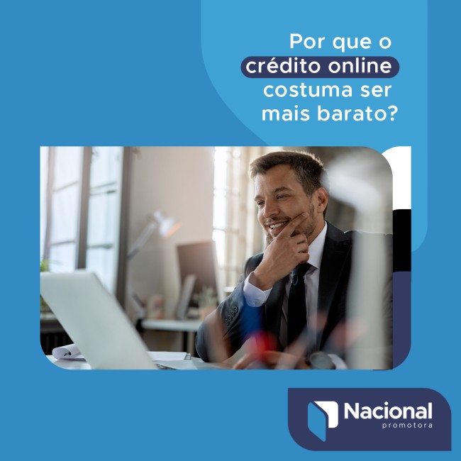 Por que o crédito online costuma ser mais barato?