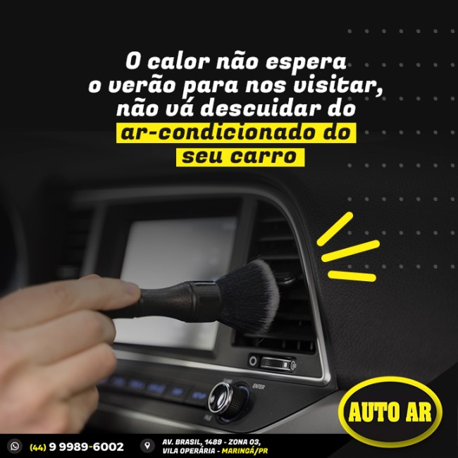 O calor não espera o verão para nos visitar, não vá descuidar do ar-condicionado do seu carro