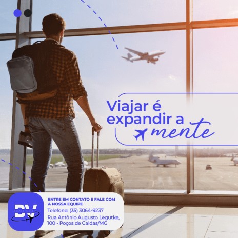 Viajar é expandir a mente