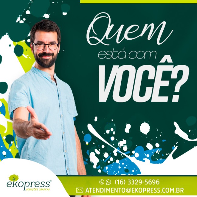 Quem está com você?