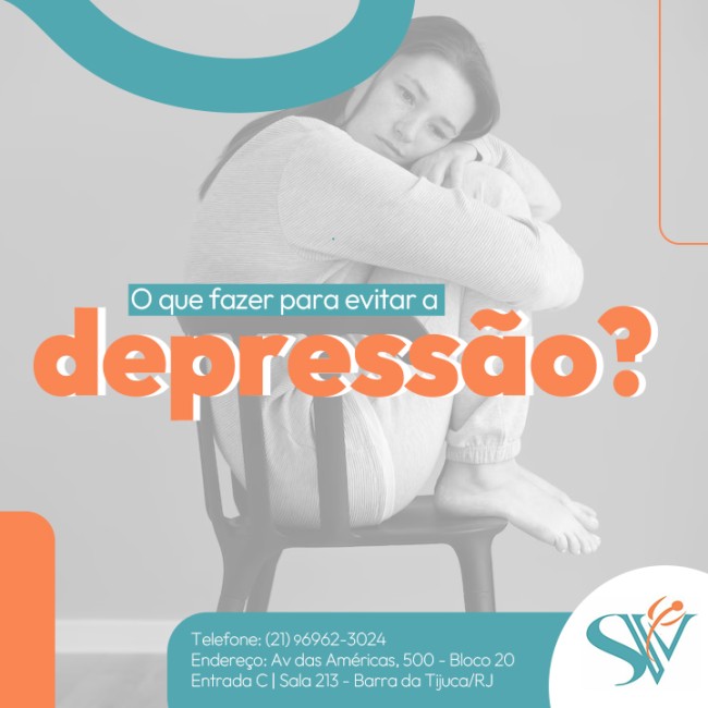 O que fazer para evitar a depressão?