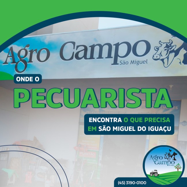 Onde o pecuarista encontra o que precisa em São Miguel do Iguaçu