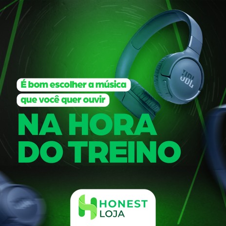 É bom escolher a música que você quer ouvir na hora do treino