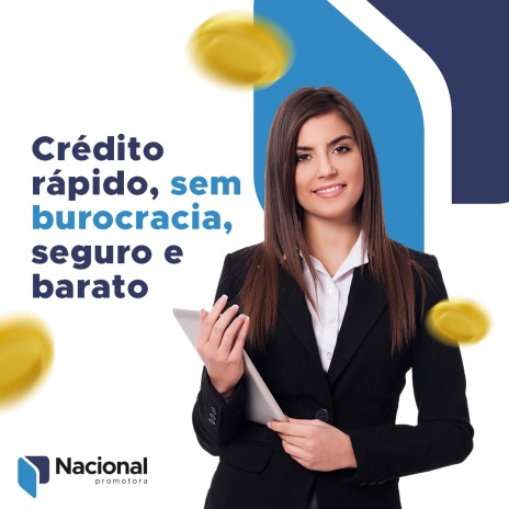 Crédito rápido, sem burocracia, seguro e barato
