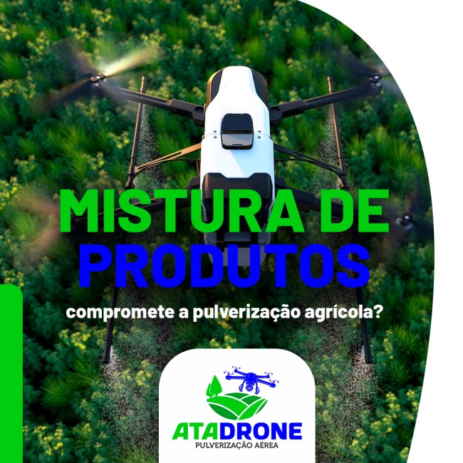Mistura de produtos compromete a pulverização agrícola?