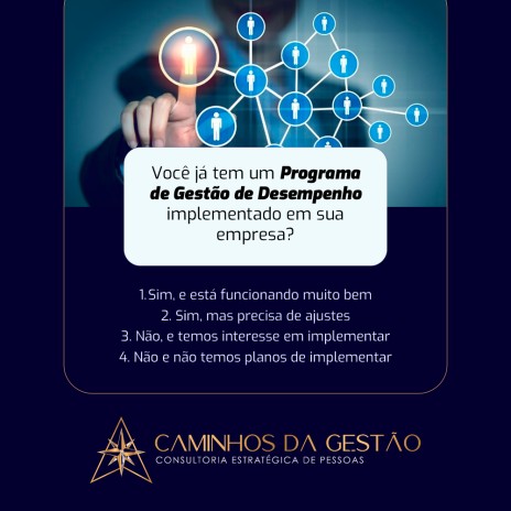 Você já tem um Programa de Gestão de Desempenho implementado em sua empresa?