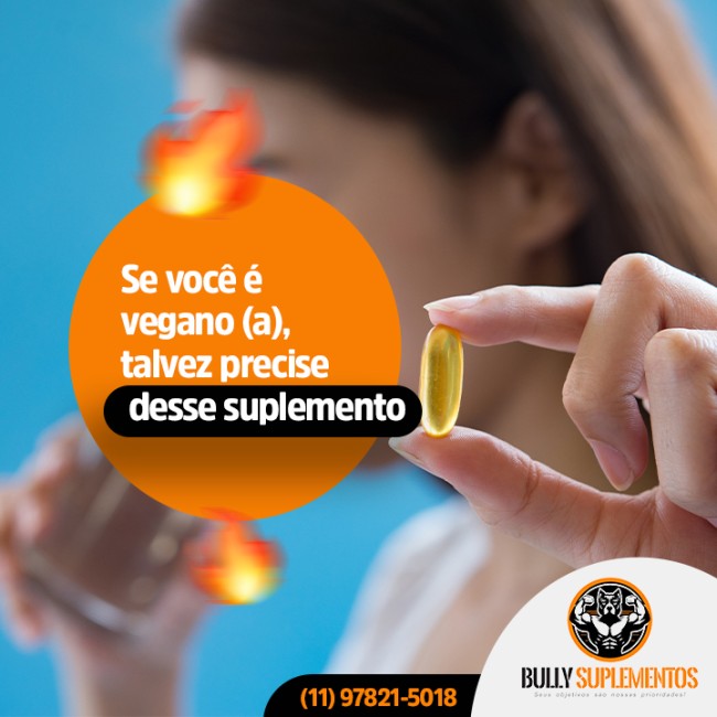 Se você é vegano (a), talvez precise desse suplemento