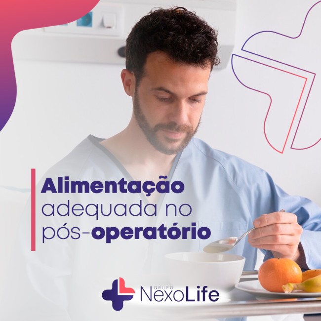 Alimentação adequada no pós-operatório