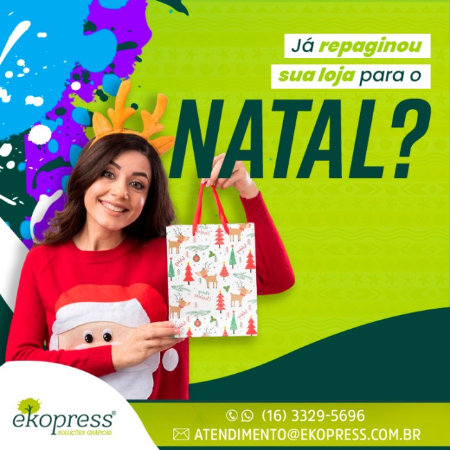 Já repaginou sua loja para o Natal?