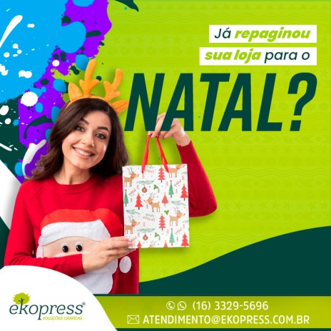 Já repaginou sua loja para o Natal?