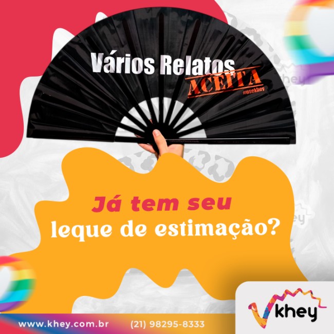 Já tem seu leque de estimação?