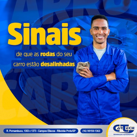 Sinais de que as rodas do seu carro estão desalinhadas