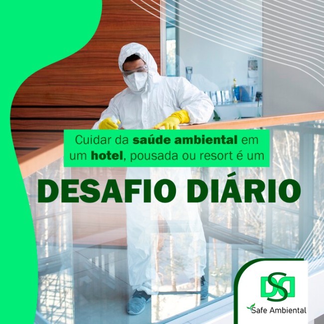 Cuidar da saúde ambiental em um hotel, pousada ou resort é um desafio diário