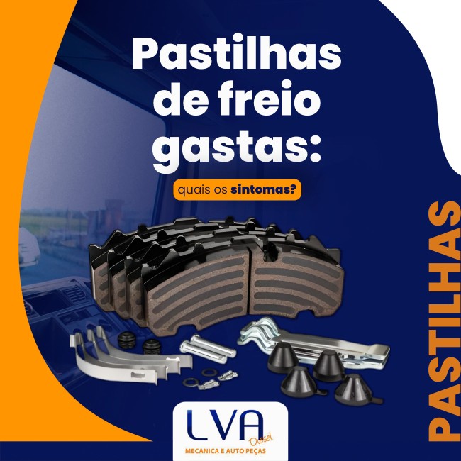 Pastilhas de freio gastas: quais os sintomas