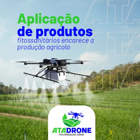 Aplicação de produtos fitossanitários encarece a produção agrícola