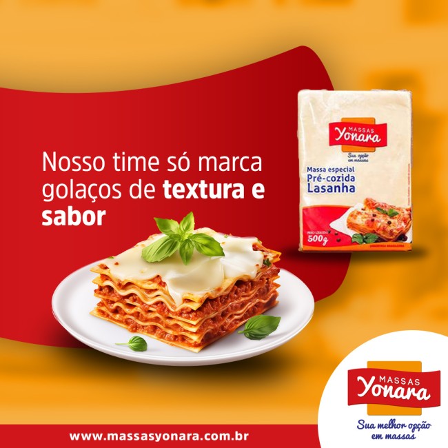 Nosso time só marca golaços de textura e sabor