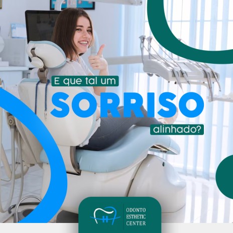 E que tal um sorriso alinhando?