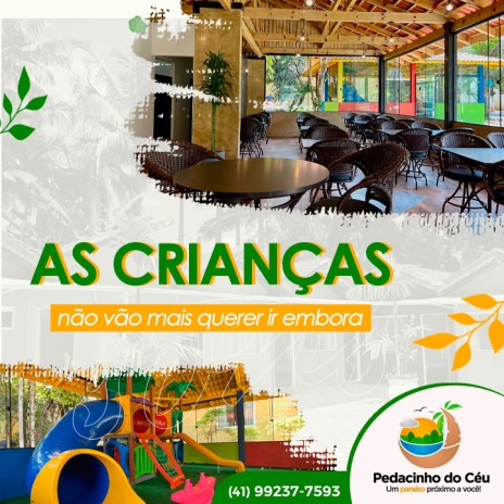 As crianças não vão mais querer ir embora