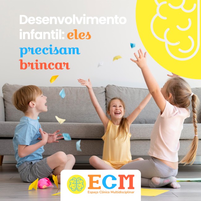 Desenvolvimento infantil: eles precisam brincar