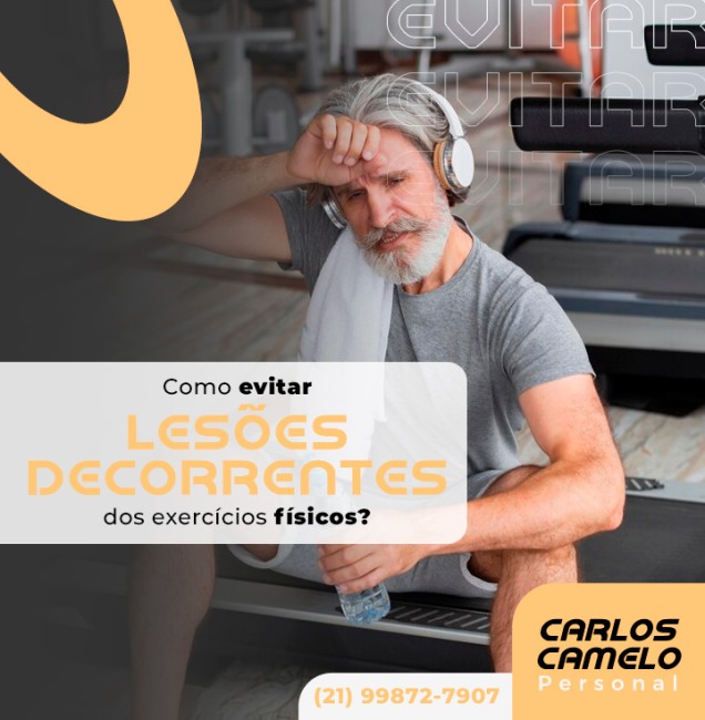 Como evitar lesões decorrentes dos exercícios físicos?