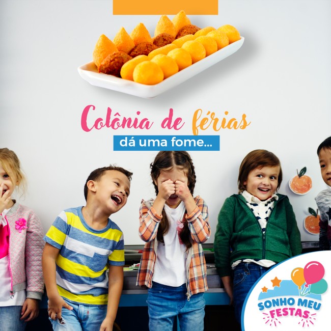 Colônia de férias dá uma fome...