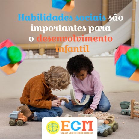 Habilidades sociais são importantes para o desenvolvimento infantil