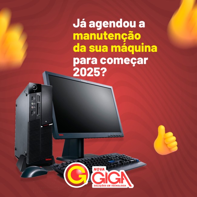 Já agendou a  manutenção  da sua máquina para começar  2025?