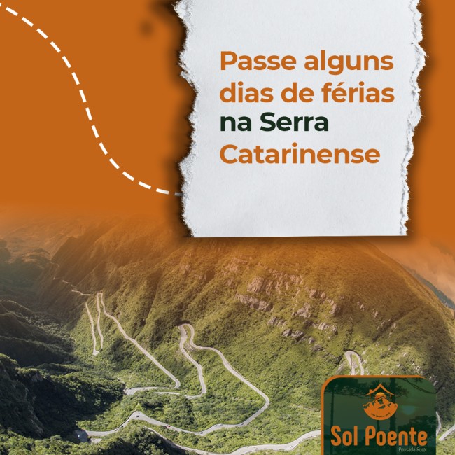 Passe alguns dias de férias na Serra Catarinense
