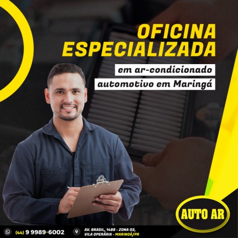 Oficina especializada em ar-condicionado automotivo em Maringá