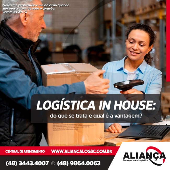 Logística in house: do que se trata e qual é a vantagem?