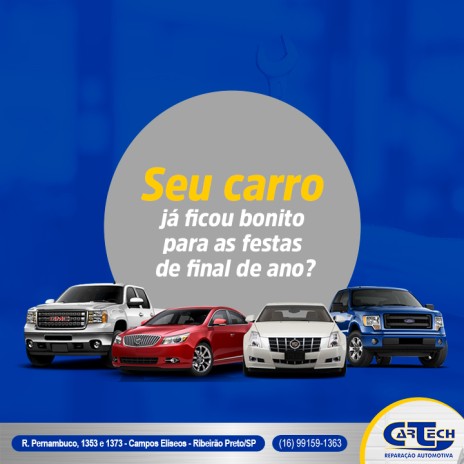 Seu carro já ficou bonito para as festas de final de ano?