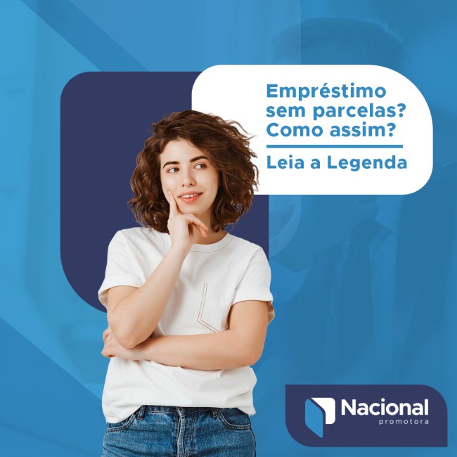 Empréstimo sem parcelas? Como assim?