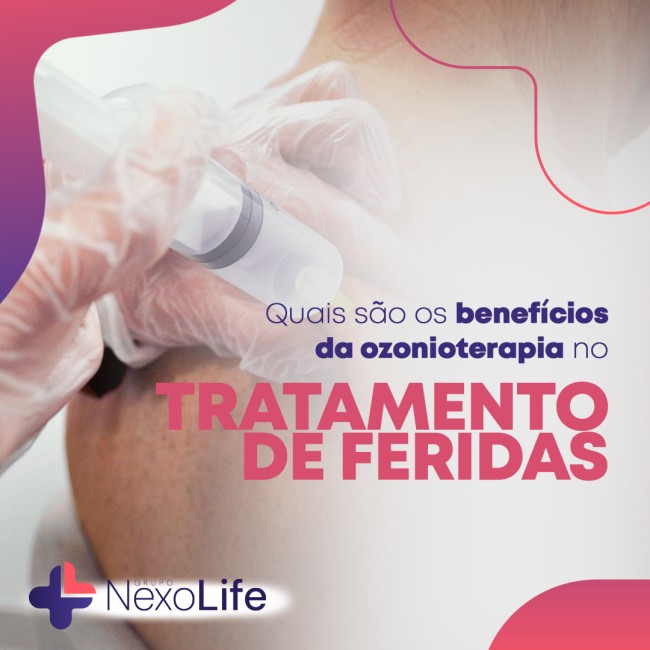 Quais são os benefícios da ozonioterapia no tratamento de feridas