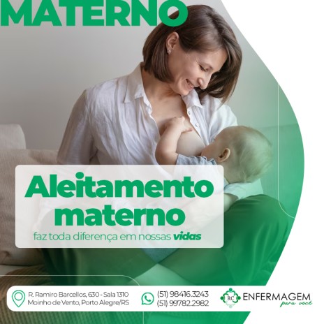 Aleitamento materno faz toda diferença em nossas vidas