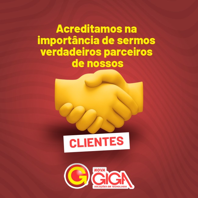 Acreditamos na importância de sermos verdadeiros parceiros de nossos clientes.
