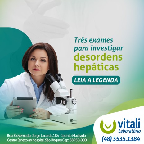 Três exames para investigar desordens hepáticas