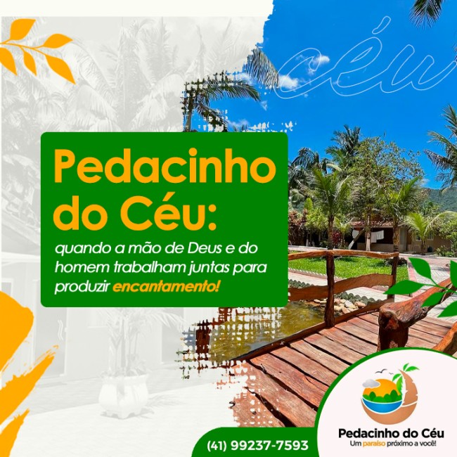 Pedacinho do Céu: quando a mão de Deus e do homem trabalham juntas para produzir encantamento