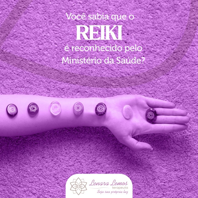 Você sabia que o Reiki é reconhecido pelo Ministério da Saúde?